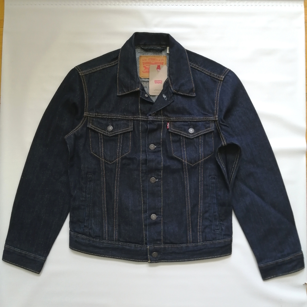 Levi's Blue Trucker Denim Jacket Small NWT